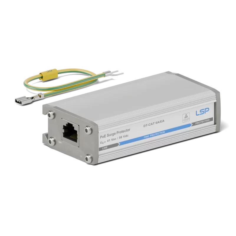 DPS PROTECTOR PoE USO INTERIOR CAT 6A (dispositivo de Protección contra sobretensiones (Power over Ethernet) (PoE)